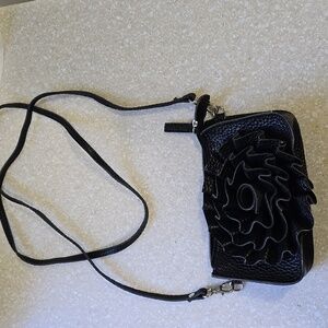 Min8 Black Crossbody Bag
